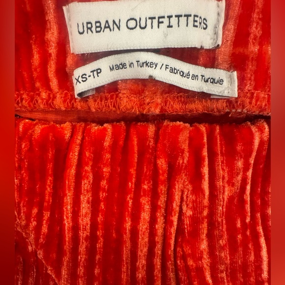 Urban Outfitters Red Velvet Flare Pants - Picture 7 of 8